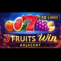 3 Fruits Win: 10 lines