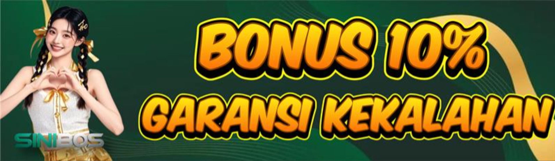 BONUS GARANSI KEKALAHAN 10%