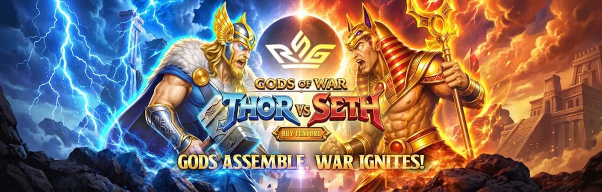 4DBOS - Gods of War Thor vs Seth