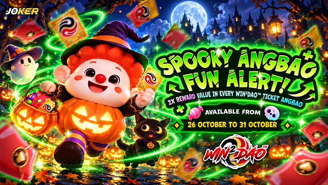 4DBOS - Spooky Angbao Fun Alert Joker